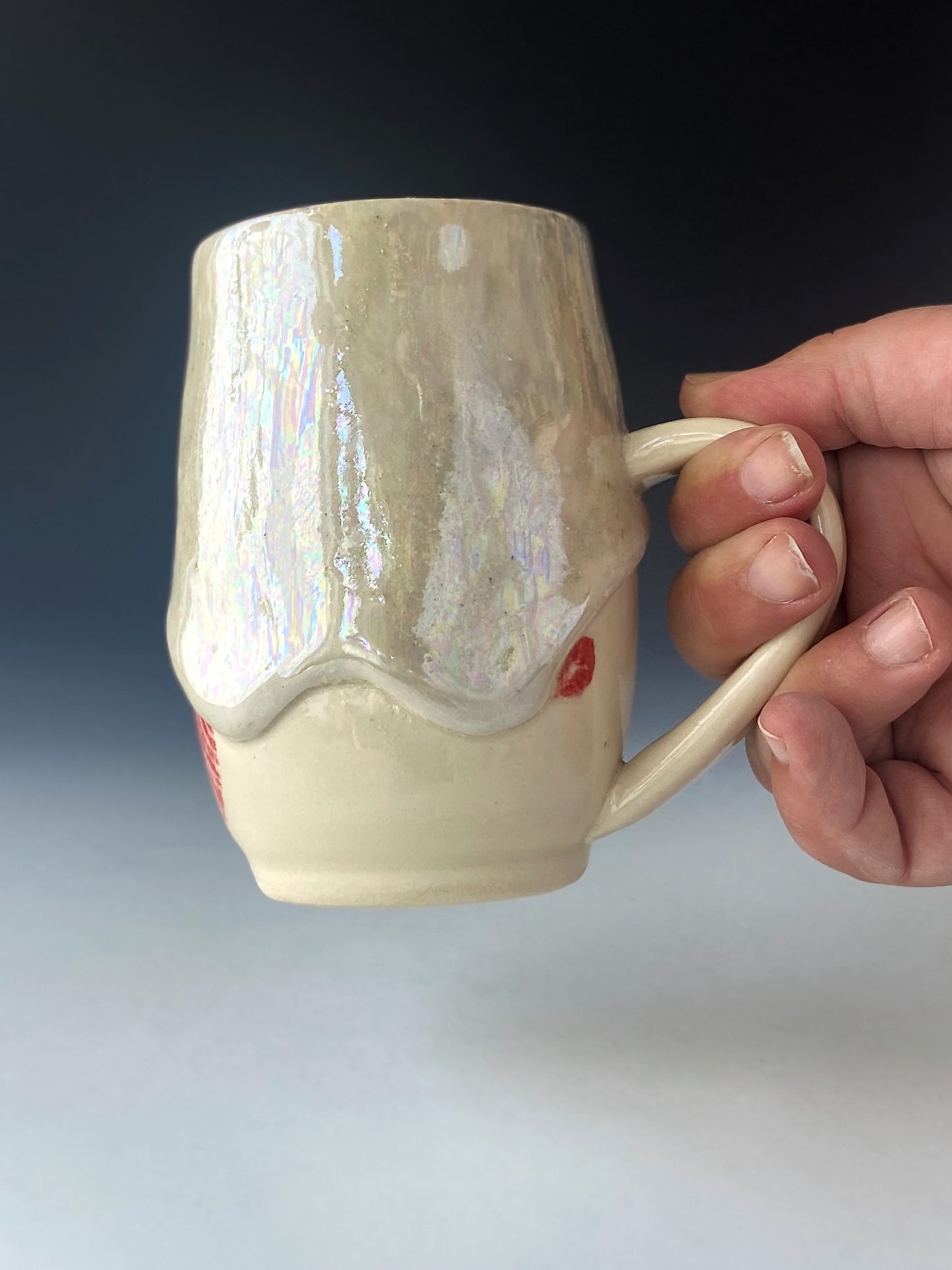 Mother of Pearl Tea pot