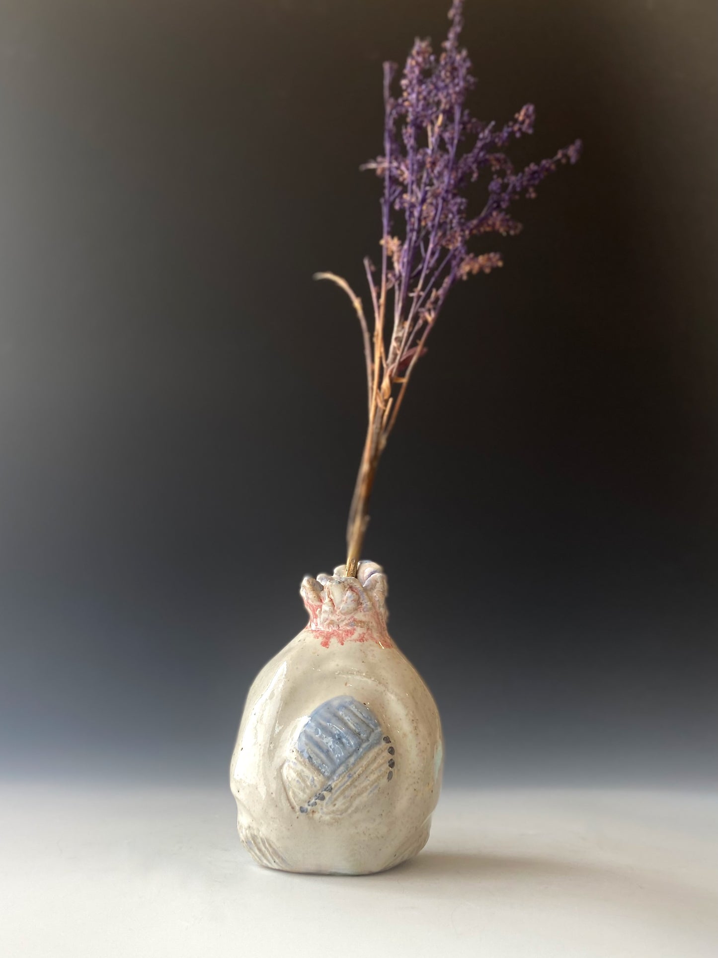 Coin Bag Bud Vase