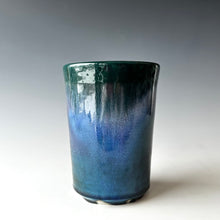 Load image into Gallery viewer, Blue Opal Vase by Ayla Lovell
