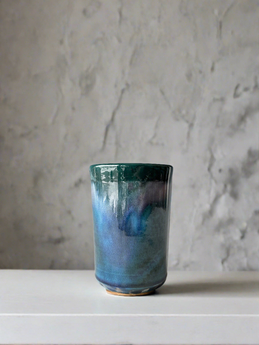 Blue Opal Vase by Ayla Lovell