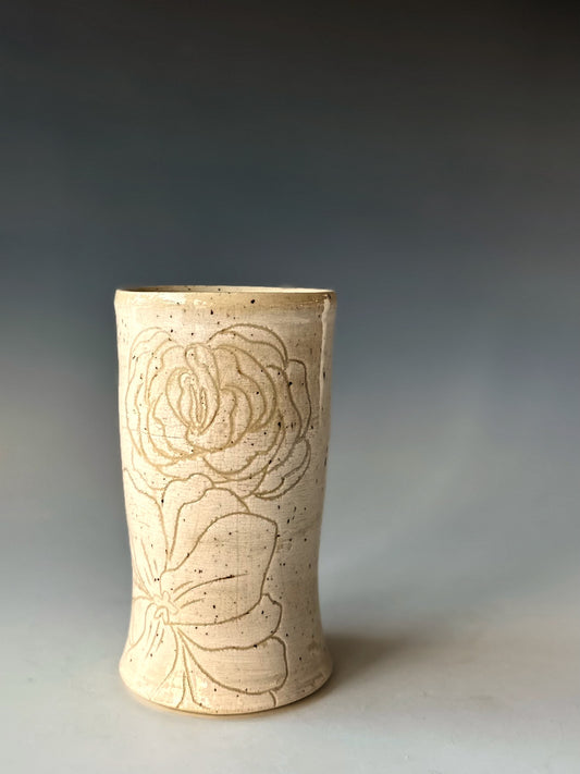 Peony Utensil Holder / Vase