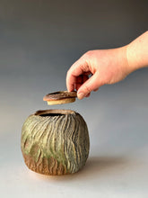 Load image into Gallery viewer, Green Wood Urn by KJ MacAlister
